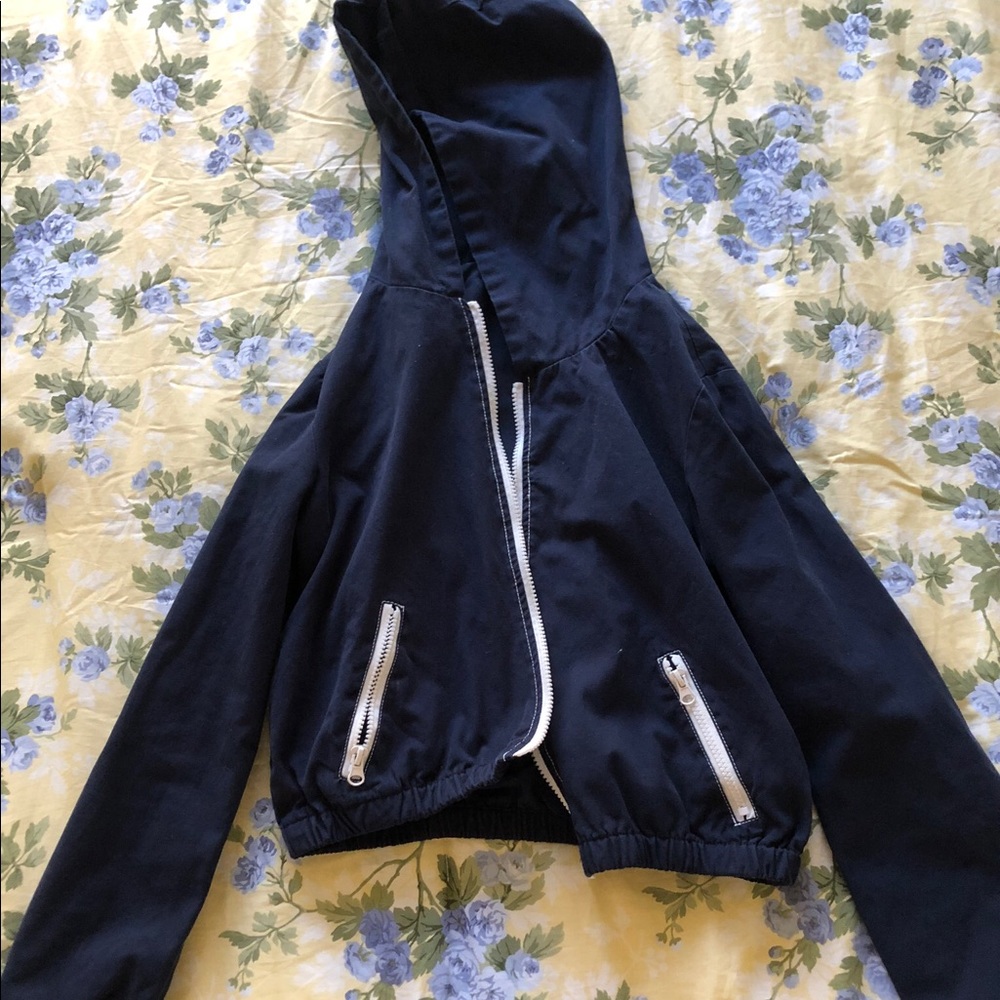 forever 21 navy jacket. size small